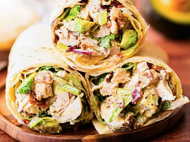 Chicken Bacon Avocado Wrap
