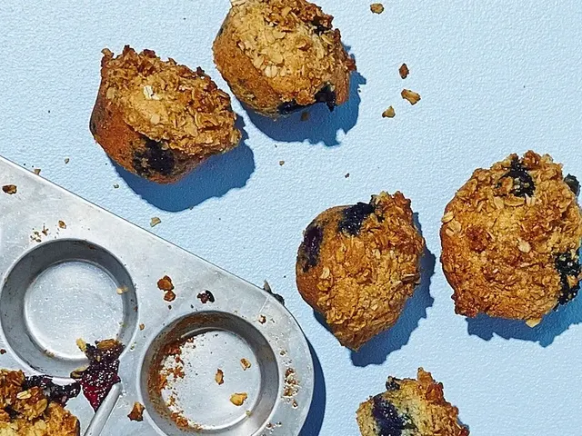 Gluten-Free Blueberry Muffins with Oat Crumble