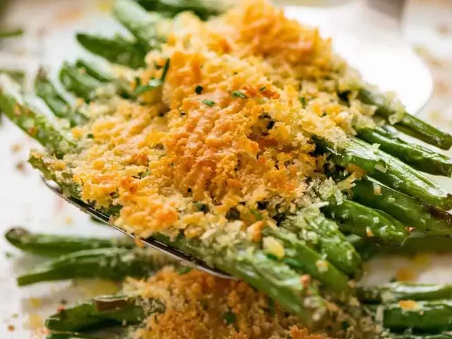 Parmesan Roasted Green Beans