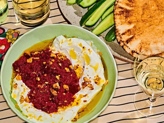 Beet Dip With Labneh