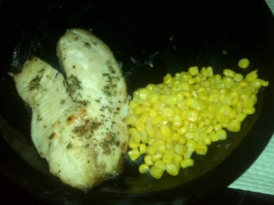 Lemon Garlic Tilapia