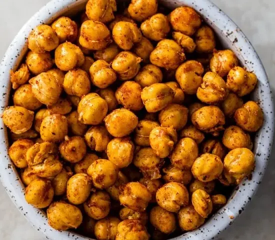 Crispy Air Fryer Chickpeas