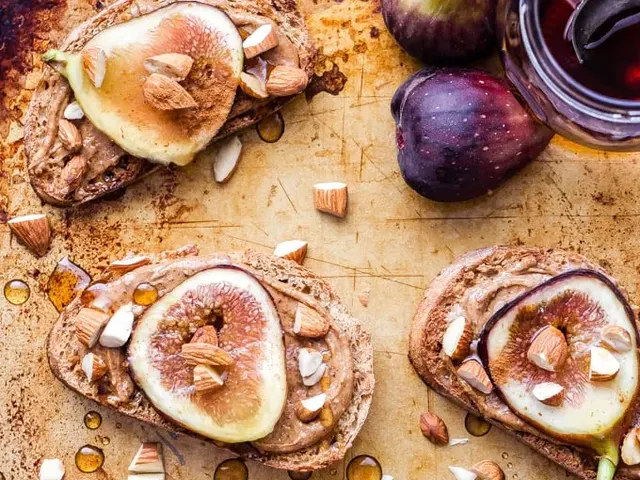 Fig and Almond Butter Toast