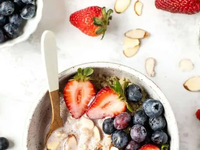Strawberry Infused Quinoa Breakfast Cereal