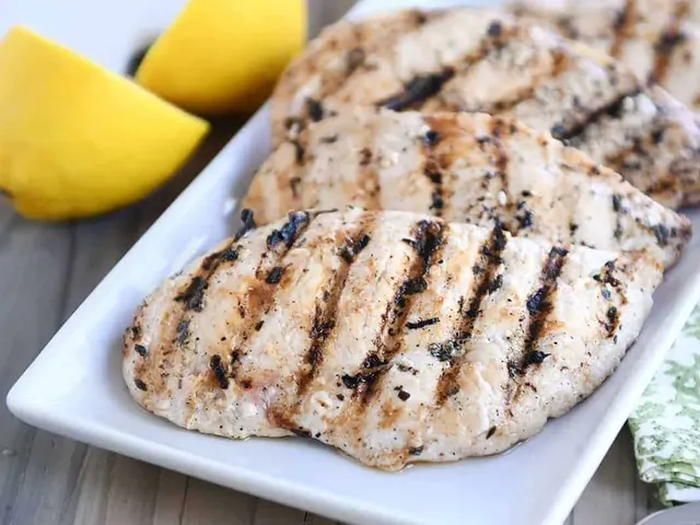 Lemon Garlic Grilled Chicken