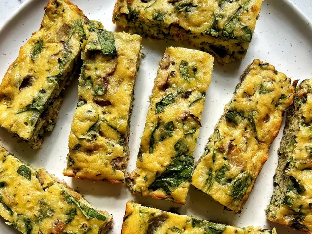 Gluten-free Veggie Frittata Sticks