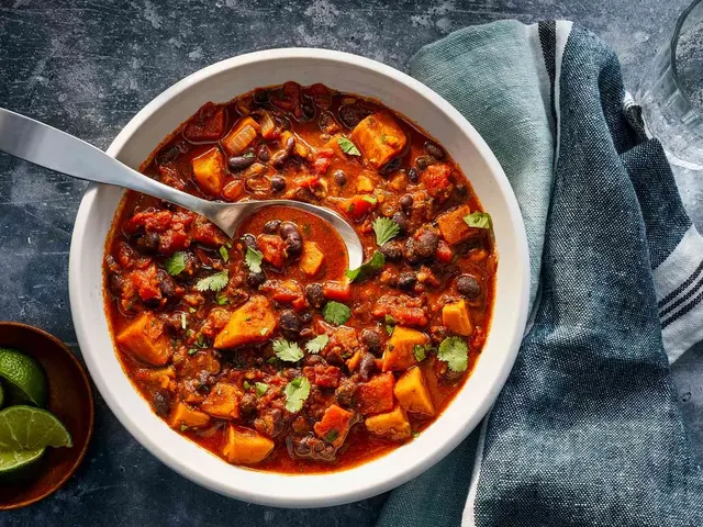 Sweet Potato & Black Bean Chili