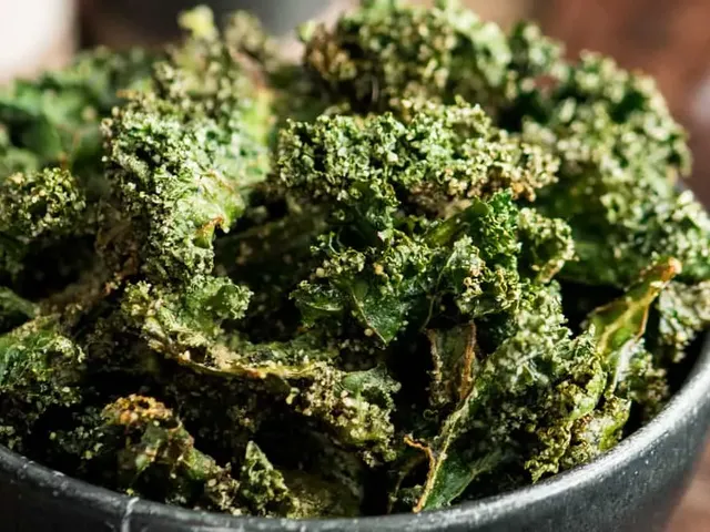Crispy Baked Kale Chips