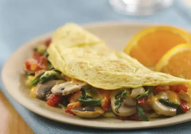 Veggie Stuffed Omelet