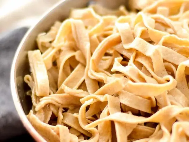 Homemade Whole Wheat Pasta from Scratch