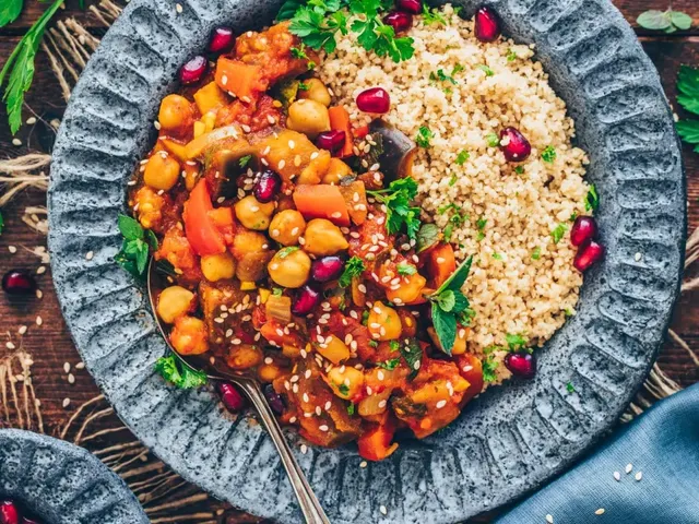 Vegan Eggplant and Chickpea Stew