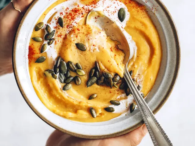 Warming Red Lentil Sweet Potato Soup (Instant Pot!)