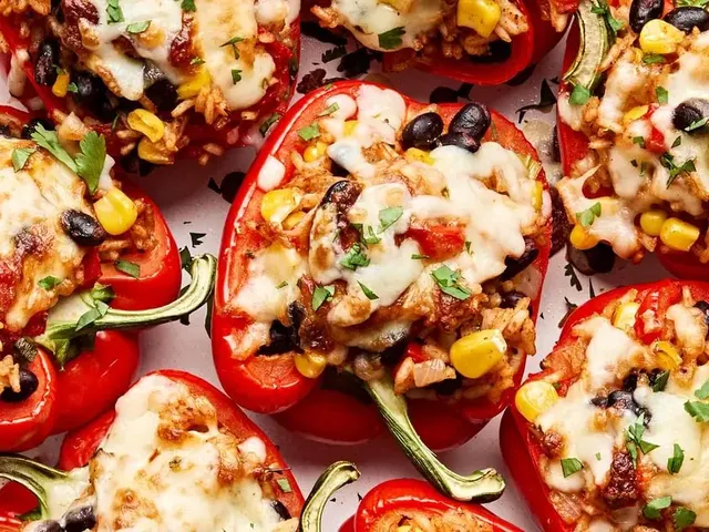 Vegetarian Stuffed Peppers
