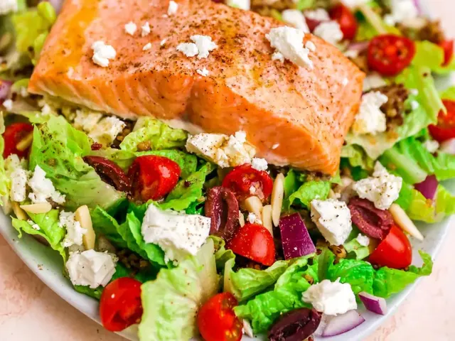Mediterranean Salmon Salad