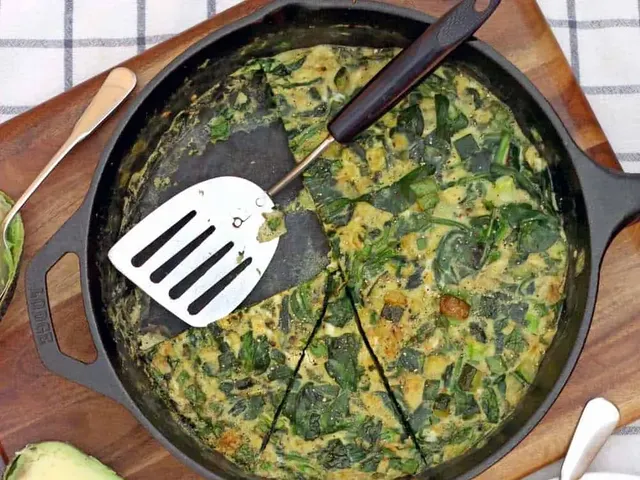 Green Machine Zucchini and Spinach Frittata