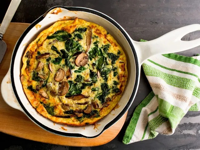 Mushroom and Spinach Frittata