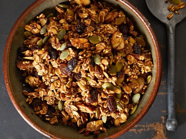 Pumpkin Seed Granola with Millet and Oats