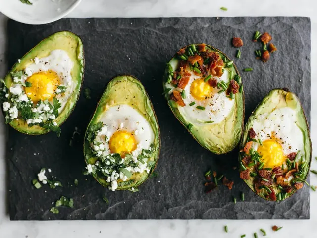 Baked Eggs in Avocado