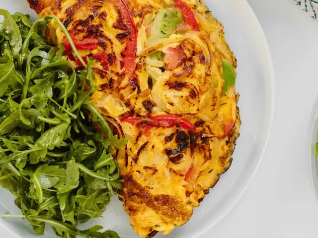 Vegetarian Western Omelette with Spiralized Bell Peppers