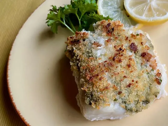 Baked Cod with Lemon Herb Butter