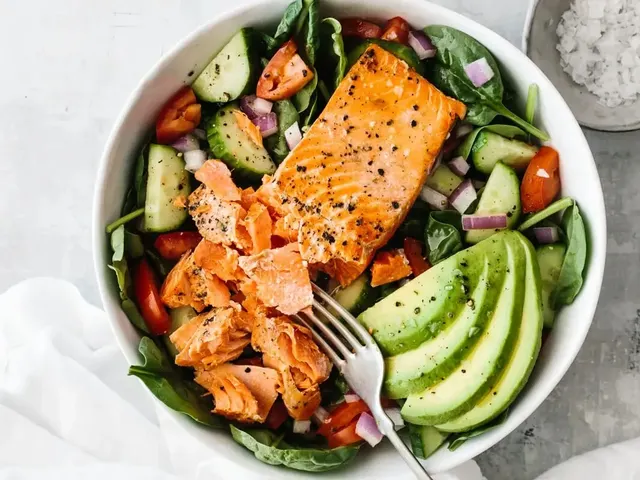 Salmon Avocado Salad