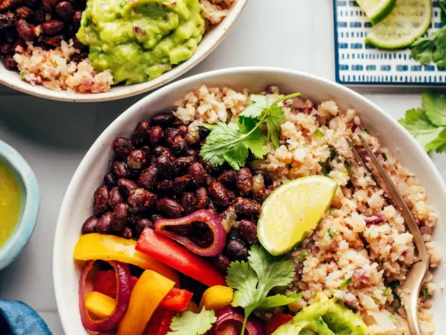 Cauliflower Rice Burrito Bowl