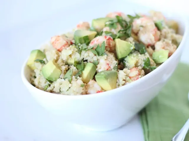 Asian Cauliflower Rice with Ginger Shrimp