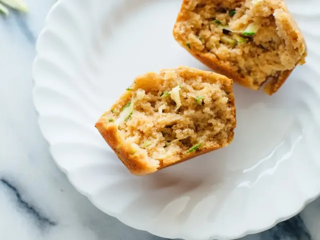 Healthy Zucchini Muffins