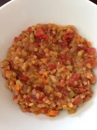 Red Lentil and Vegetable Stew