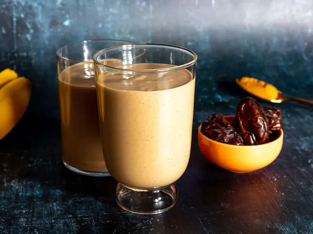 Banana Almond Butter Smoothie