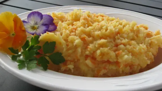 Jamie Oliver's Mashed Root Vegetables