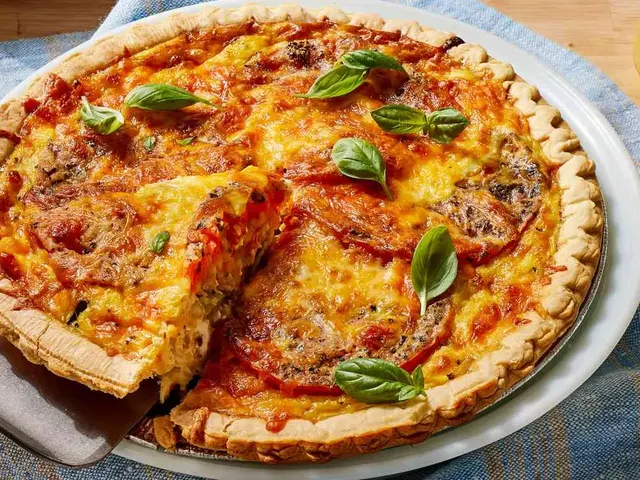 Loaded Vegetarian Quiche