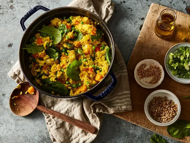 One-Pot Millet Pilaf With Vegetables & Turmeric
