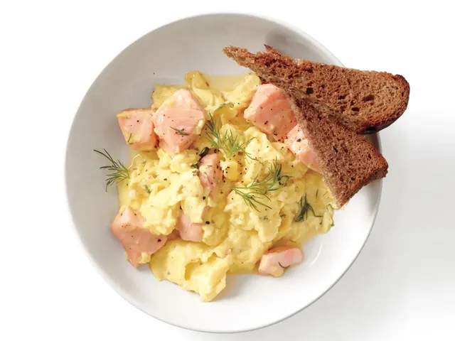 Salmon and Scrambled Eggs