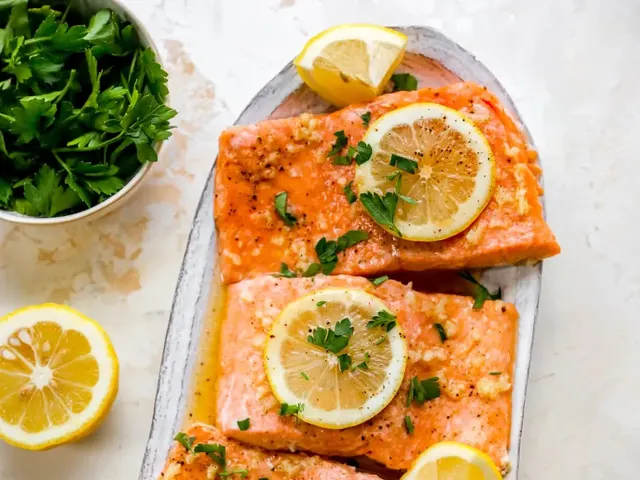 Honey Lemon Garlic Salmon