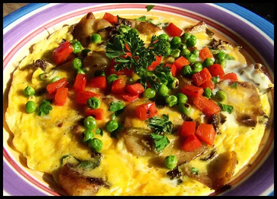 Potato and Vegetable Omelet (Bulgarian Style)