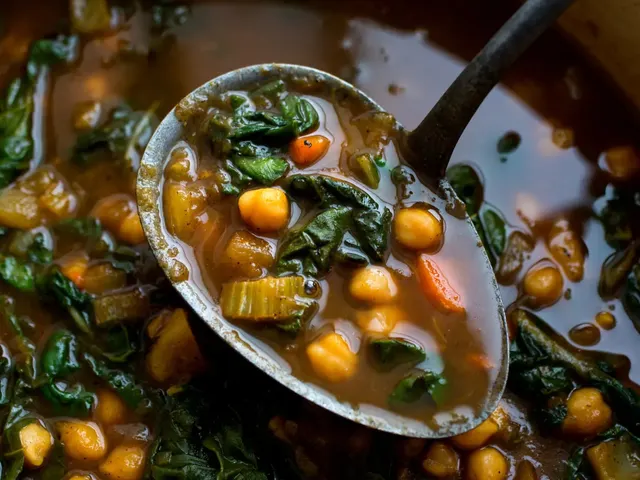 Moroccan Chickpeas With Chard