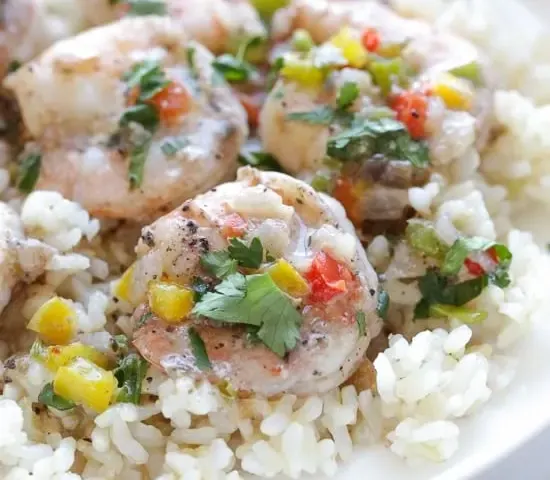Jamaican Coconut Shrimp Stew