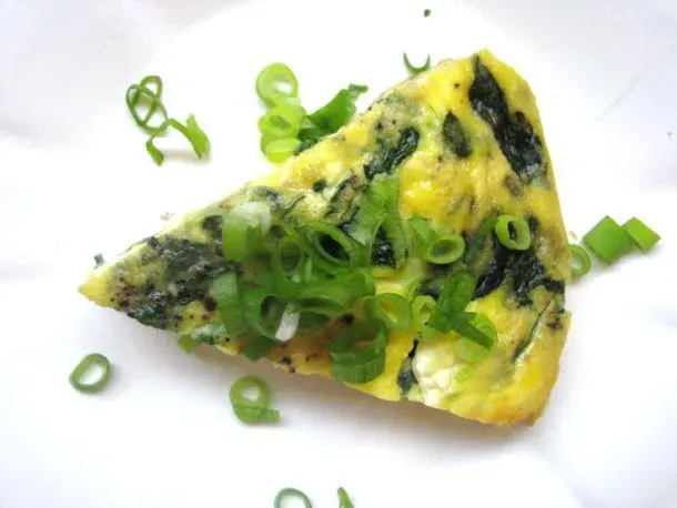 Spinach and Feta Frittata Recipe