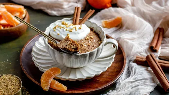 One Minute Flax Muffin - Low Carb