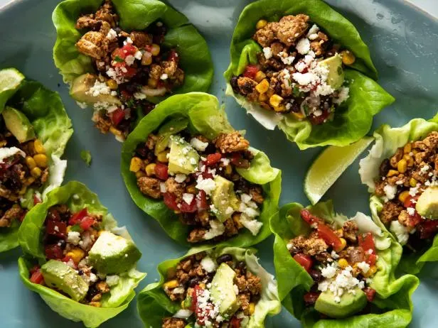 Turkey Taco Lettuce Wraps