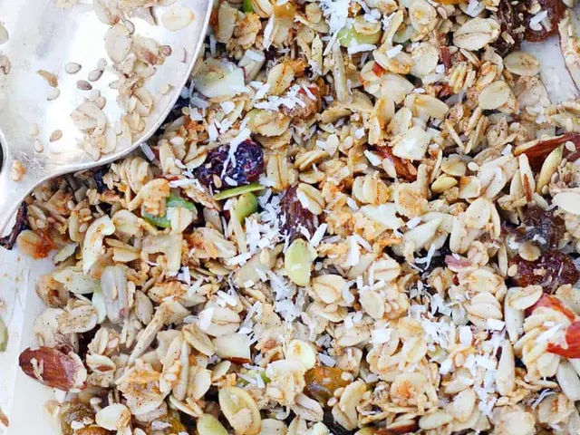 Coconut Granola with Almonds and Cardamom