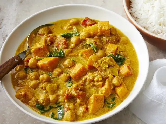 Vegan Sweet Potato Chickpea Curry