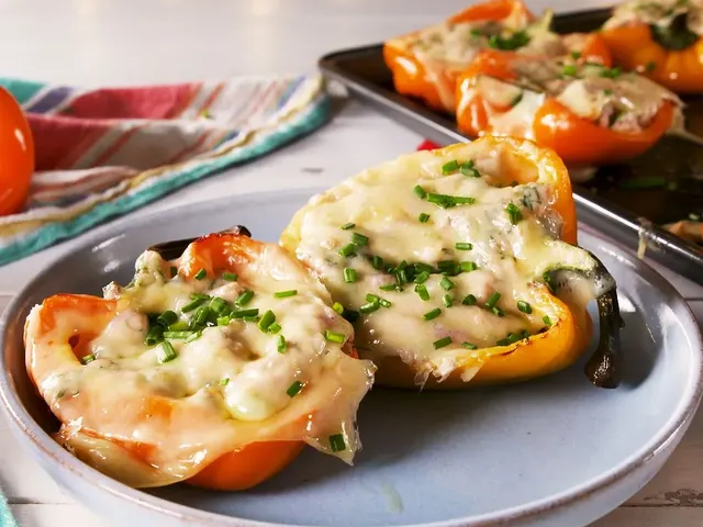Bell Pepper Tuna Melts