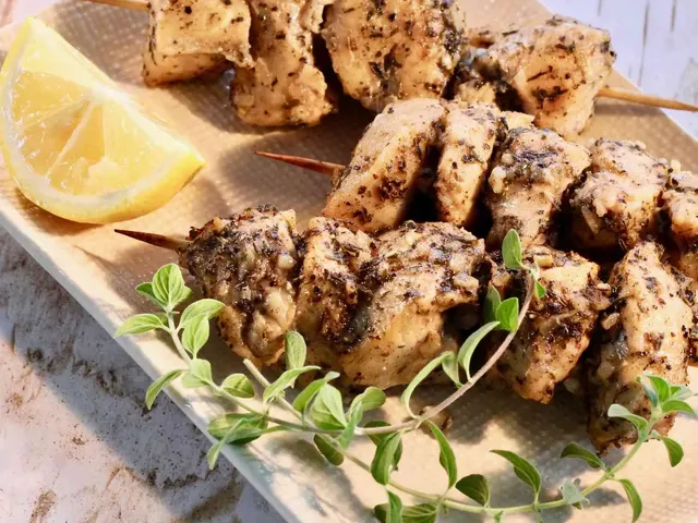 Greek Chicken Skewers