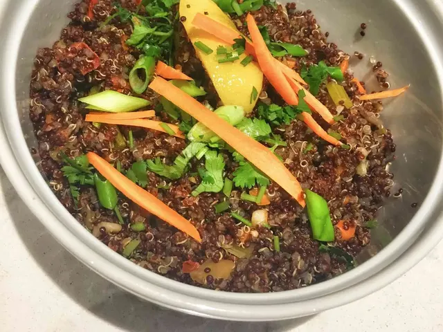 Quinoa Almond Pilaf
