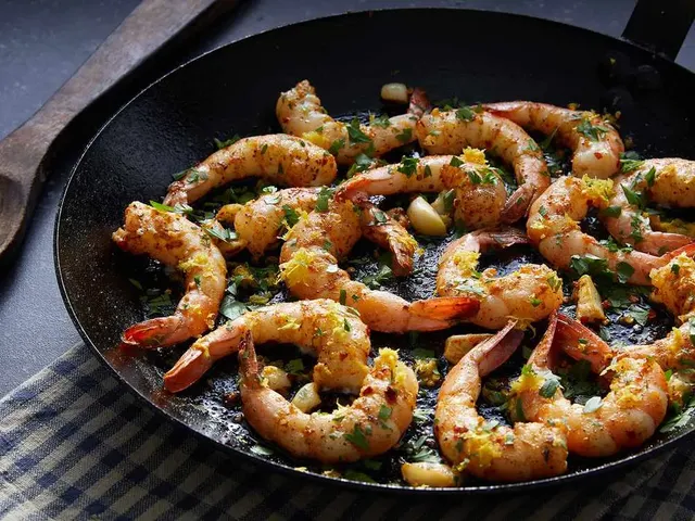 Lemon-Garlic Shrimp