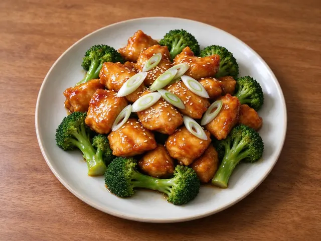 Gluten-free General Tso's chicken