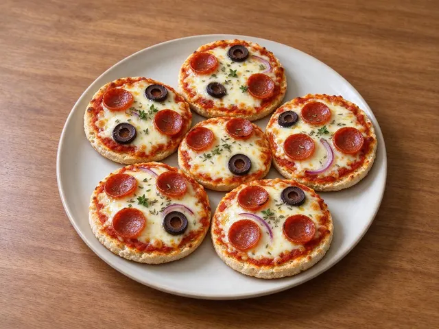 Gluten-free English Muffin Pizzas