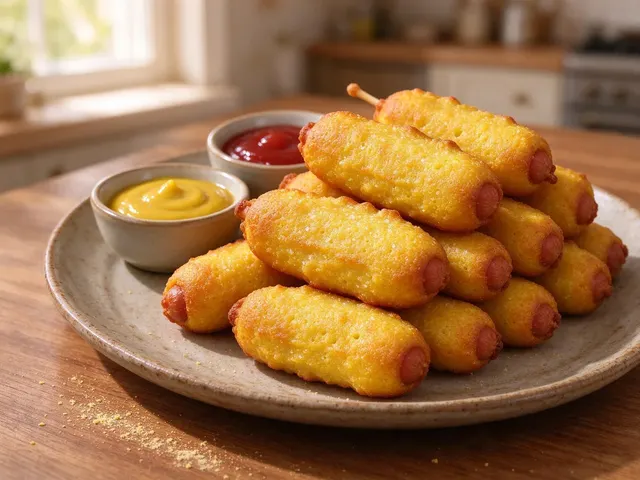 Gluten-free corn dogs